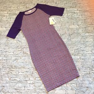 Lularoe Julia Raglan Dress- NWT Size xxs